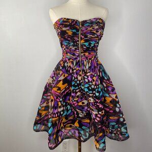 Betsey Johnson - Butterfly Strapless Dress